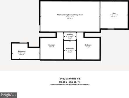 3432 GLENDALE ROAD, SWANTON, MD 21561