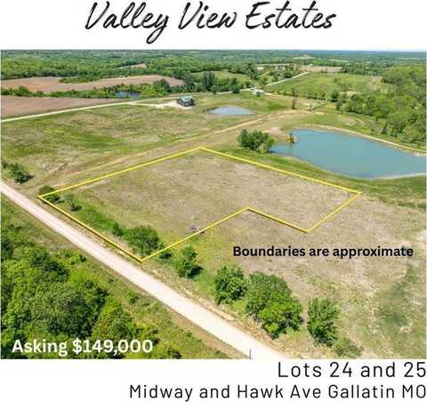 Lots 24 & 25 Midway-Hawk Avenue, Gallatin, MO 64640
