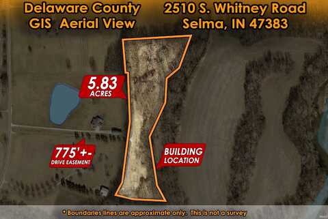 2510 S Whitney Road, Selma, IN 47383
