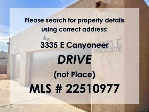 3335 E Canyoneer Place, Vail, AZ 85641