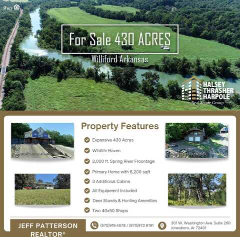 483 Campbell Rd, Williford, AR 72482