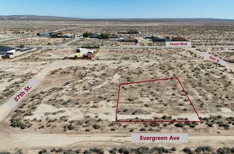 Evergreen Avenue, California City, CA 93505