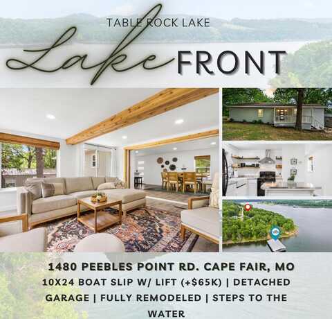 1480 Peebles Point Road, Cape Fair, MO 65624