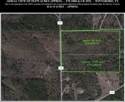 TBD CR 4552, Winnsboro, TX 75494