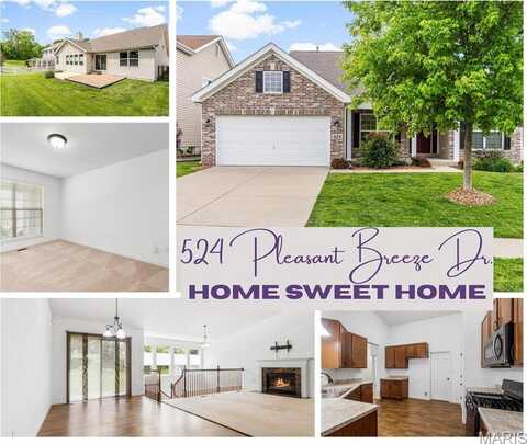 524 Pleasant Breeze Drive, Wentzville, MO 63385