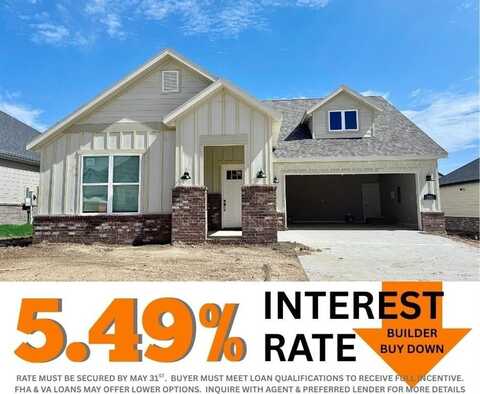 5902 SW Coywolf ST, Bentonville, AR 72713