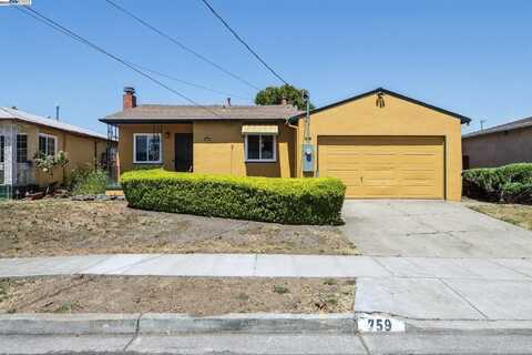 759 Bishop Ave, Hayward, CA 94544