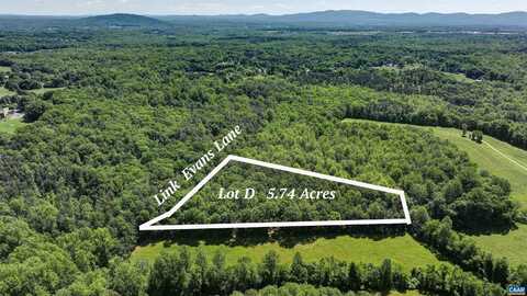 LOT D LINK EVANS LN, EARLYSVILLE, VA 22936