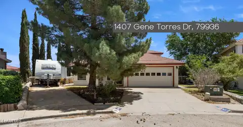 1407 Gene Torres Drive, El Paso, TX 79936