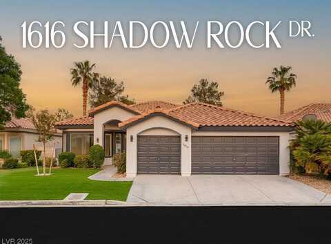 1616 Shadow Rock Drive, Las Vegas, NV 89117