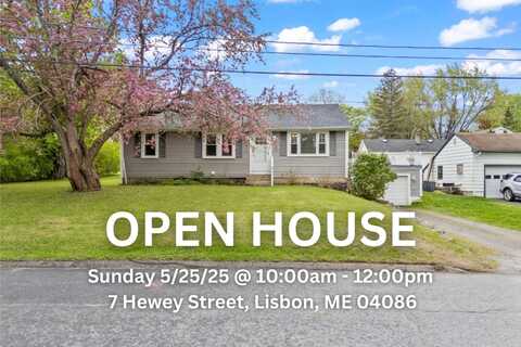7 Hewey Street, Lisbon, ME 04252