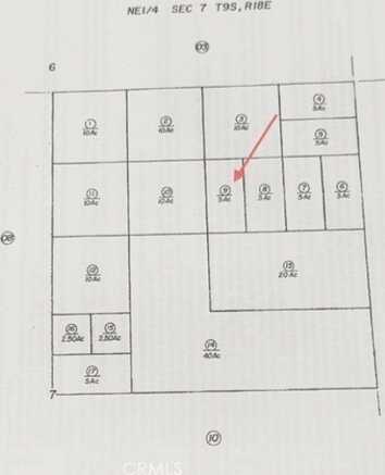 0 W2 OF SW4 OF NE4 OF NE4 SEC 7 9-18 5AC, Winterhaven, CA 92283