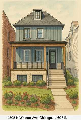 4305 N Wolcott Avenue, Chicago, IL 60613