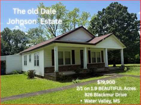 826 Blackmur Drive, Water Valley, MS 38965