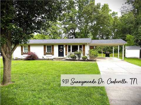 937 Sunnymeade Drive, COOKEVILLE, TN 38501