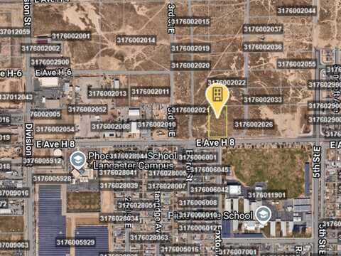 Ave H8 / Foxton Avenue, Lancaster, CA 93534