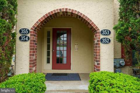 355 NORRIS HALL LANE #355, JEFFERSONVILLE, PA 19403