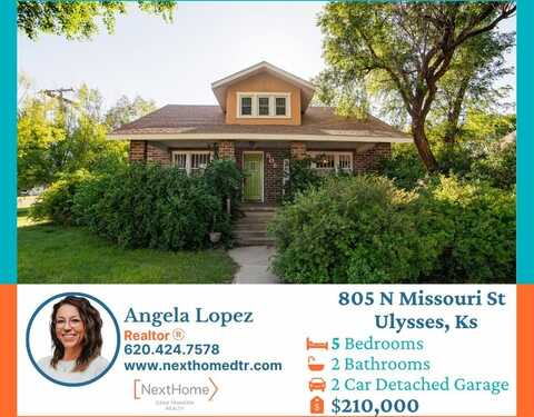 805 North Missouri Street North, Ulysses, KS 67880