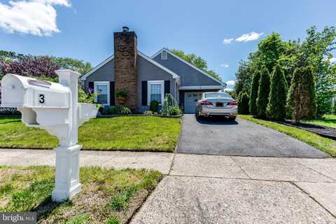 3 CANTERBURY PLACE, SOUTHAMPTON, NJ 08088