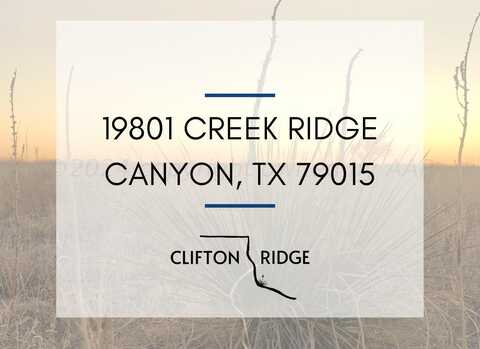 19801 CREEK RIDGE, Canyon, TX 79015