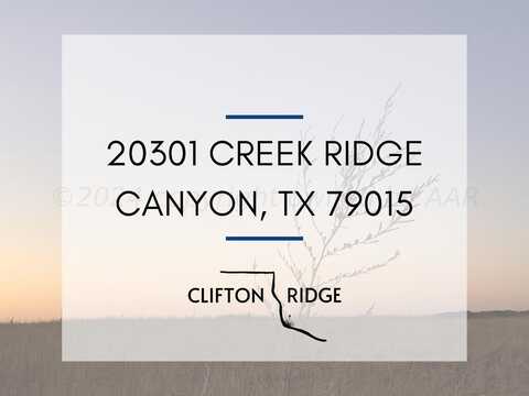 20301 CREEK RIDGE, Canyon, TX 79015