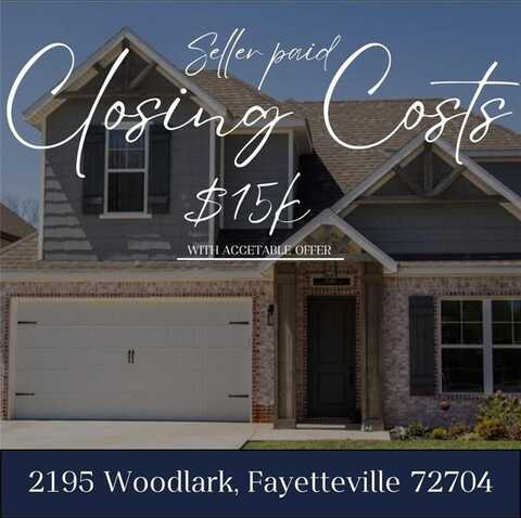 2195 Woodlark LN, Fayetteville, AR 72704