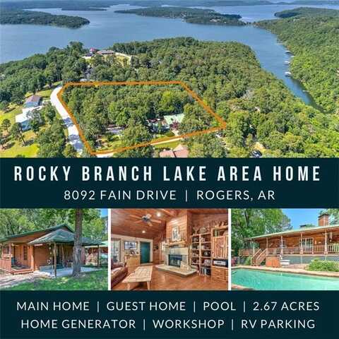 8092 Fain DR, Rogers, AR 72756