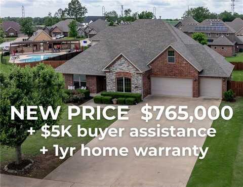 2314 S Mont Blanc AVE, Rogers, AR 72758