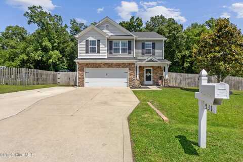 531 Shelmore Lane, Jacksonville, NC 28540