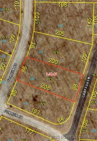 Tbd Fox Run Road, Sunrise Beach, MO 65079