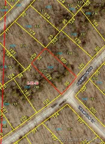 Tbd Champion Drive, Sunrise Beach, MO 65079