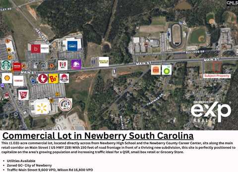 0 Main St/Hwy 219, Newberry, SC 29108