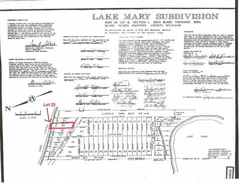 25 E Huron, Bois Blanc, MI 49775