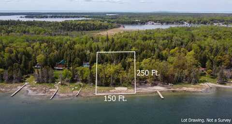 800 S Big Lasalle Island, Cedarville, MI 49719