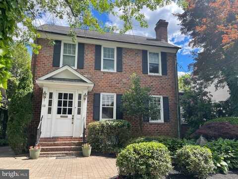 12 SERGEANT STREET, PRINCETON, NJ 08540