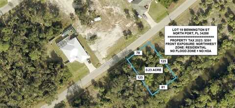 BENNINGTON Street lot: 19, North Port, FL 34288