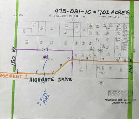 250 Street West & Highgate Dri, Rosamond, CA 93560