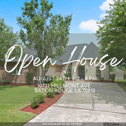 10721 Hillmont Ave, Saint George, LA 70810