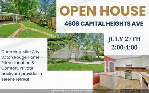 4608 Capital Heights Ave, Baton Rouge, LA 70806