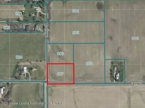 V/L W Barnes Road, Mason, MI 48854