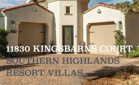 11830 KINGSBARNS Court, Las Vegas, NV 89141