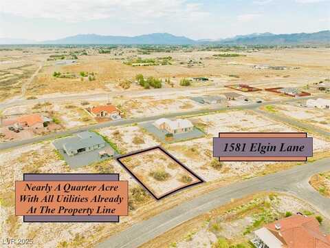 1581 Elgin Lane, Pahrump, NV 89060