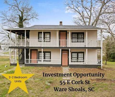 55 Cork St, Ware Shoals, SC 29692