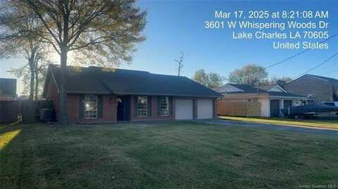 3607 W Whispering Woods Drive, Lake Charles, LA 70605
