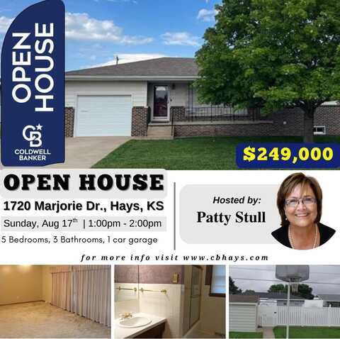 1720 Marjorie, Hays, KS 67601