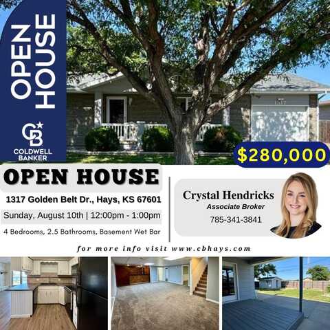 1317 Golden Belt, Hays, KS 67601