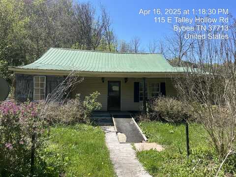 115 EAST TALLEY HOLLOW RD, Bybee, TN 37713