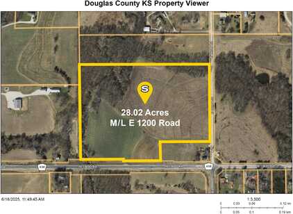 28.02 Acres E 1200 Road, Lawrence, KS 66049