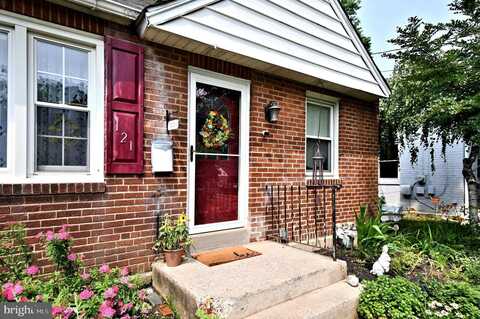 121 SHAFFER RD, KING OF PRUSSIA, PA 19406