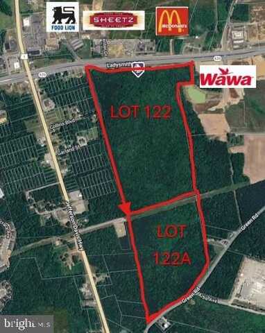LADYSMITH RD #LOTS 122 & 122A, RUTHER GLEN, VA 22546